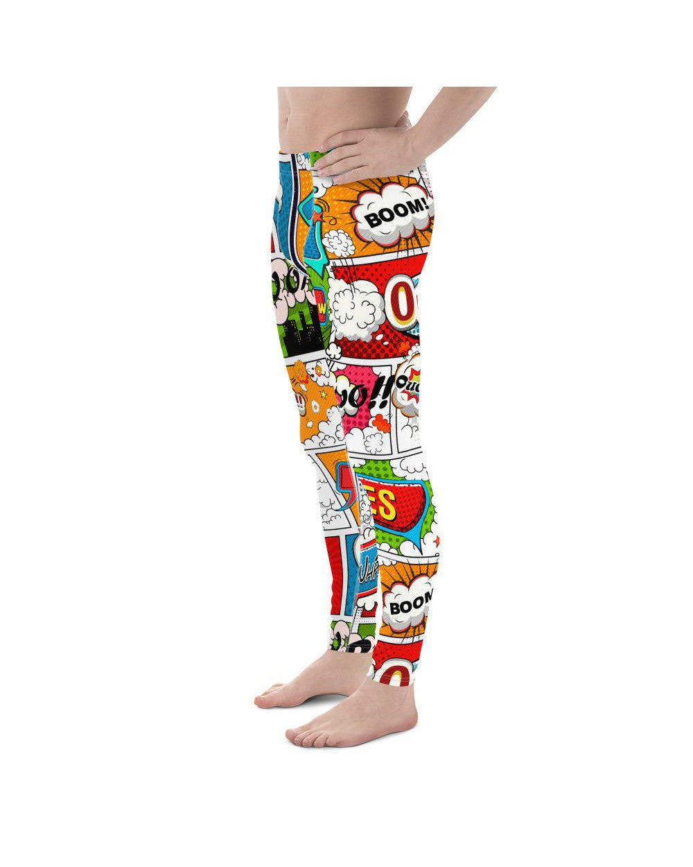 Comic Book Super Hero Meggings Gearbunch Men's Leggings