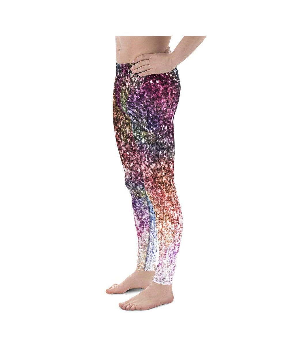 Colorful Sparkles Meggings Gearbunch Men's Leggings