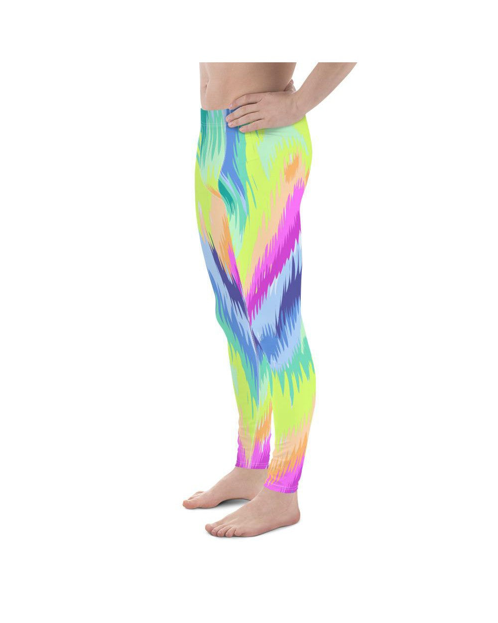 Rave Sound Wave Meggings Gearbunch Men's Leggings 