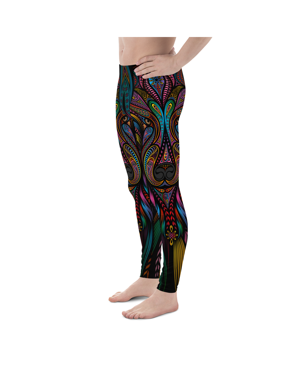 Colorful Wolf Meggings