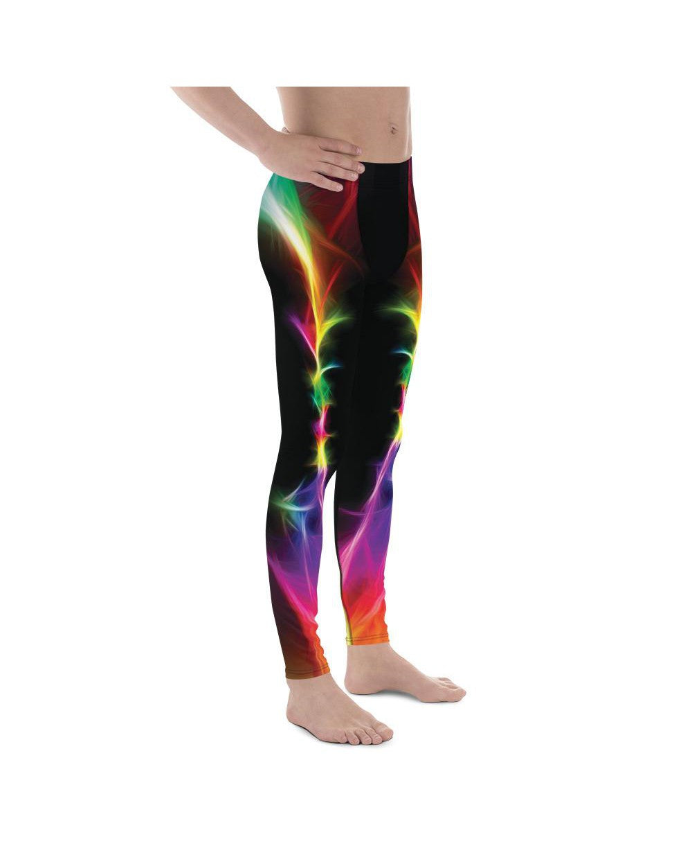 EDM Particle Wave Meggings Gearbunch Men's Leggings