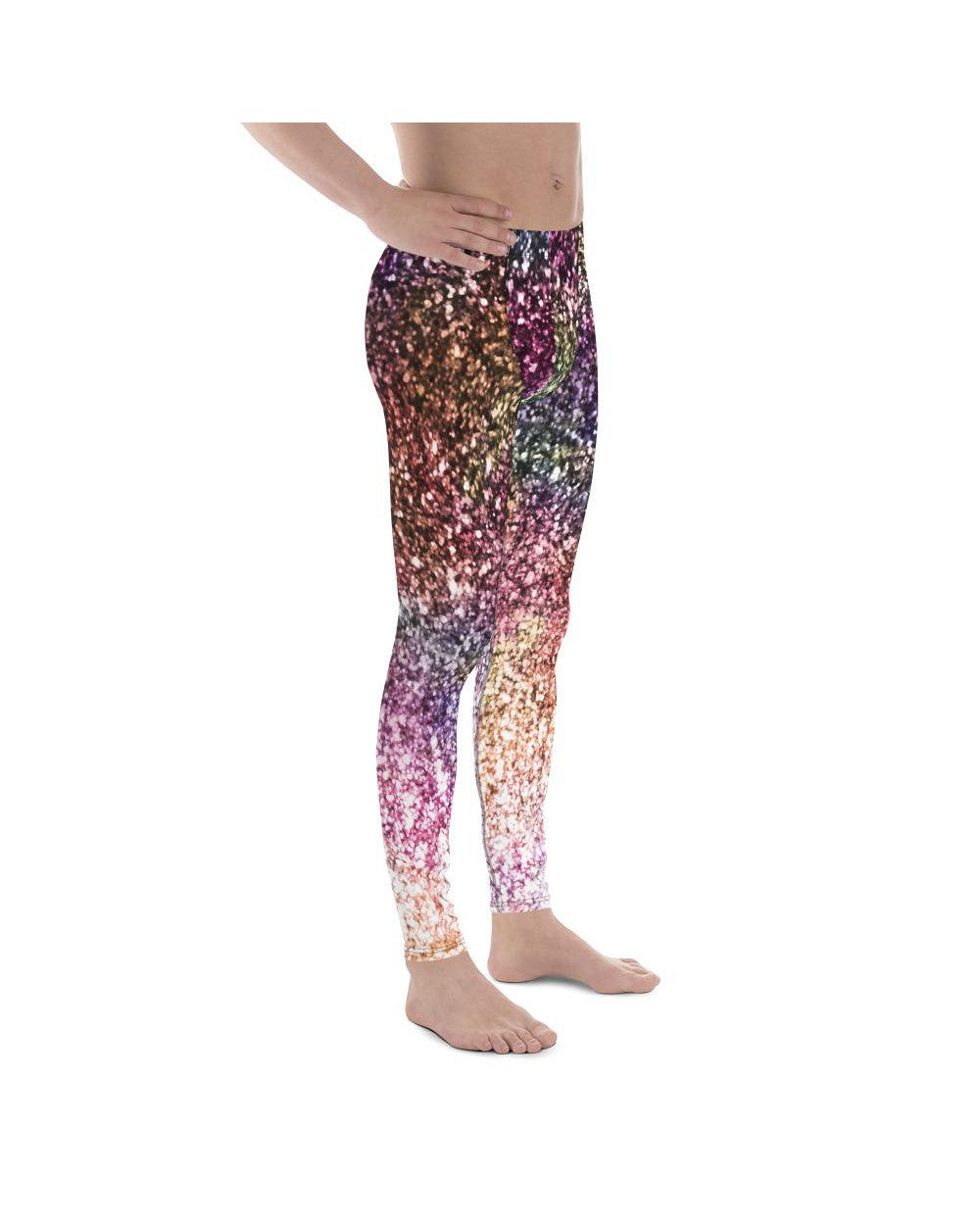 Colorful Sparkles Meggings Gearbunch Men's Leggings