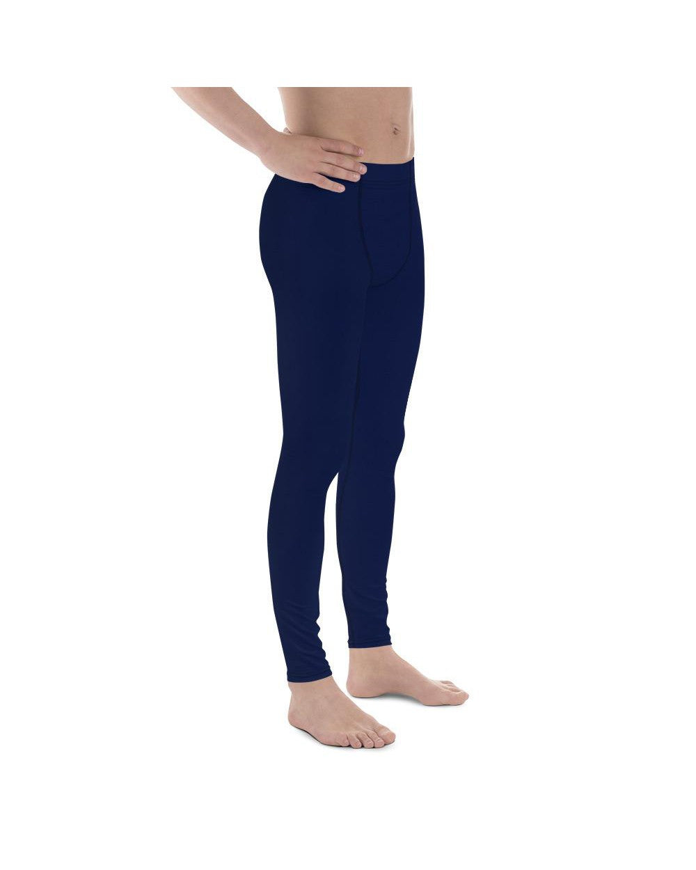 Solid Ocean Blue Meggings Gearbunch Men's Leggings