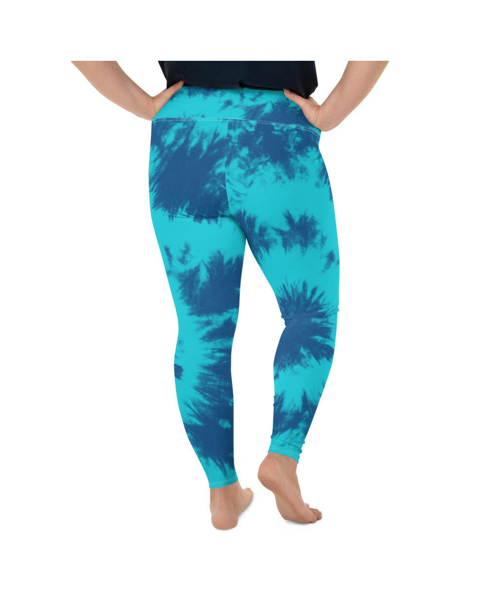 Plus size tie dye leggings best sale