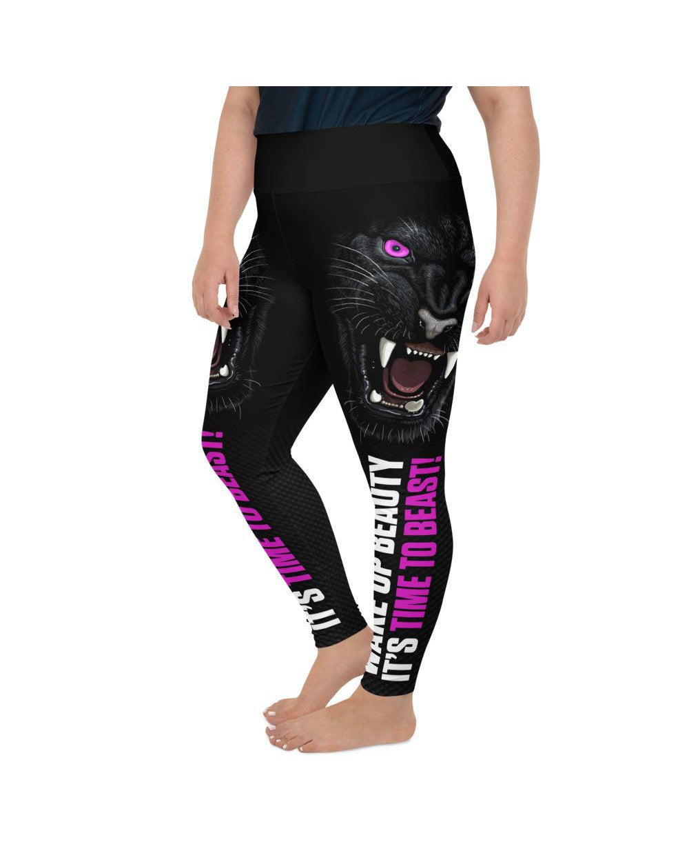 Time to Beast Plus Size Leggings Gearbunch