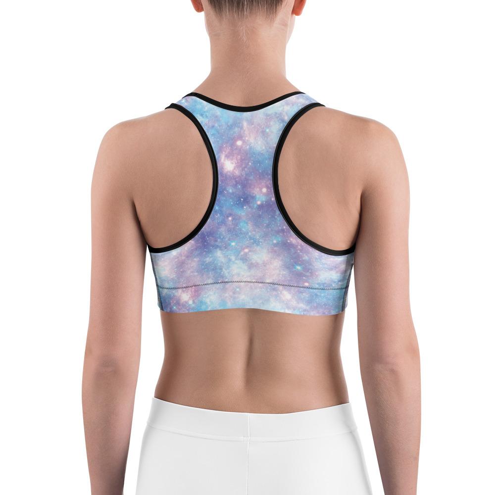 Pastel Galaxy Sports Bra Gearbunch