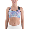 Pastel Galaxy Sports Bra Gearbunch