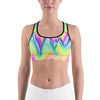 Rave Sound Wave Sports Bra Gearbunch