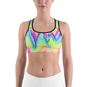 Rave Sound Wave Sports Bra Gearbunch