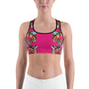 Day of the Dead - Butterflies Sports Bra