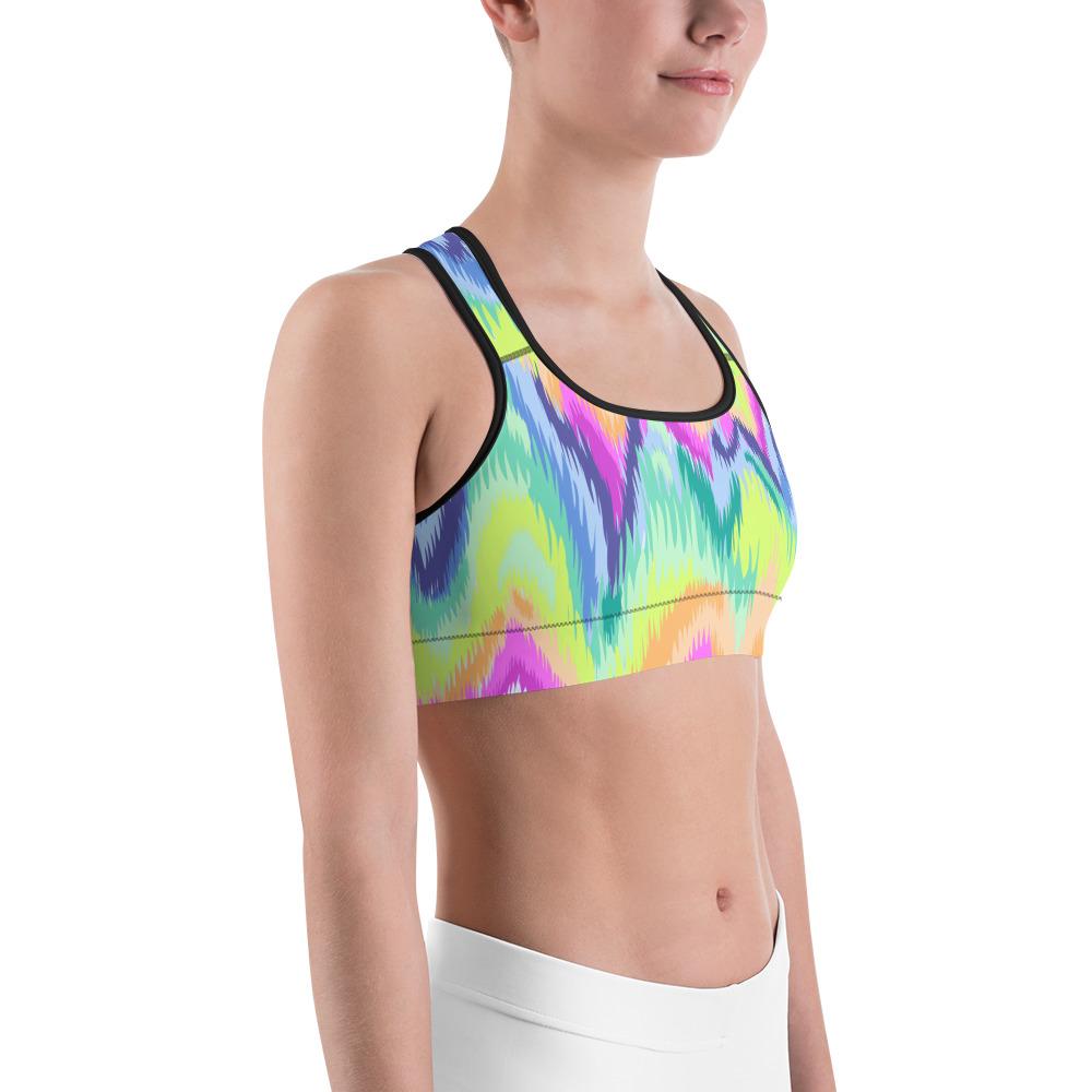 Rave Sound Wave Sports Bra Gearbunch