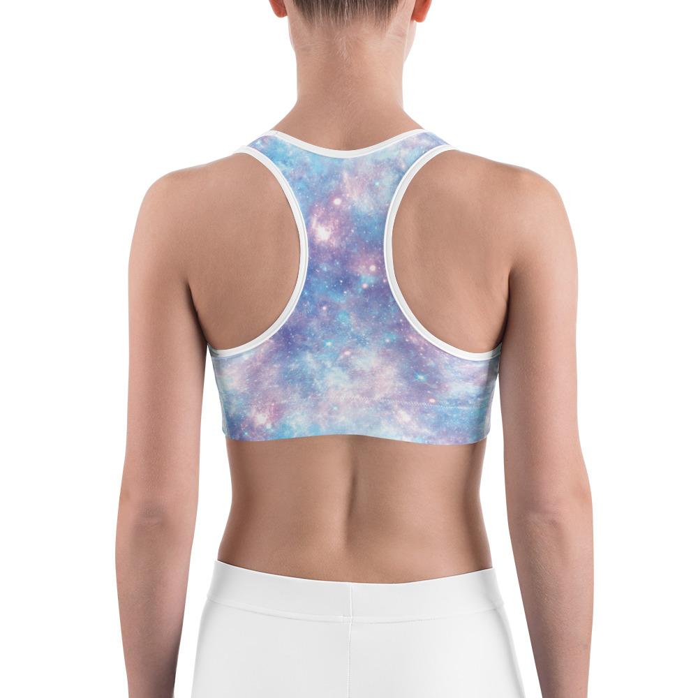 Pastel Galaxy Sports Bra Gearbunch