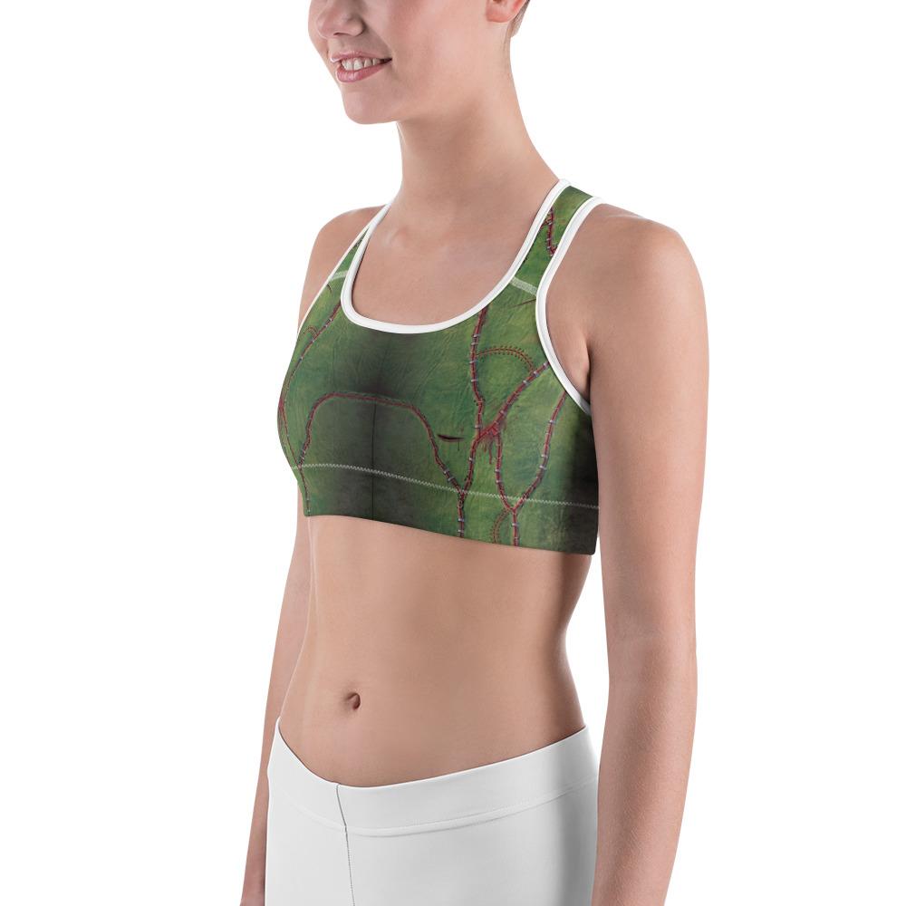 Frankenstein Inspired Sports Bra Gearbunch