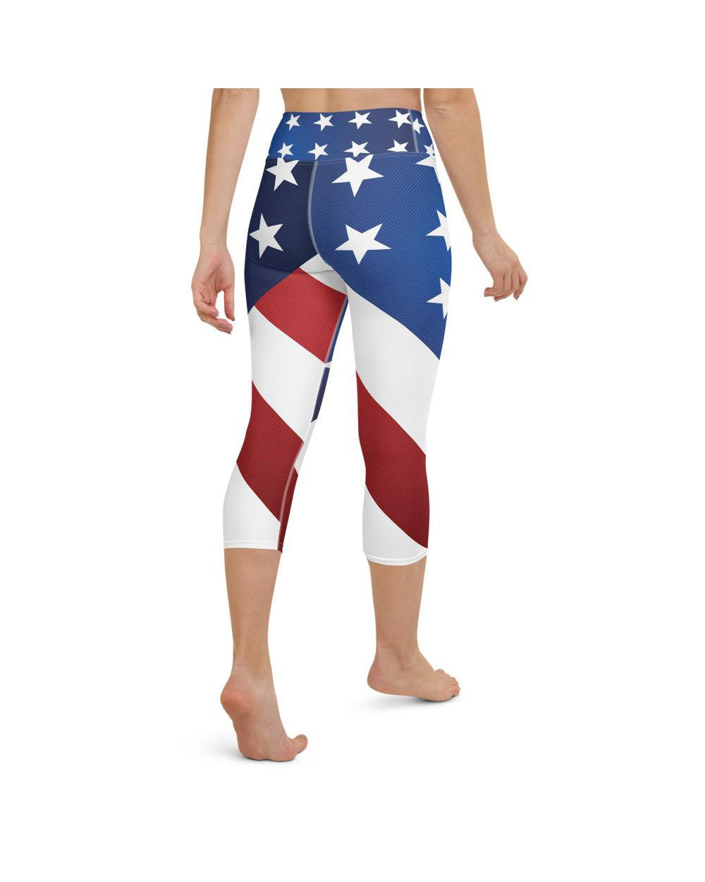 American Flag Yoga Capris Gearbunch