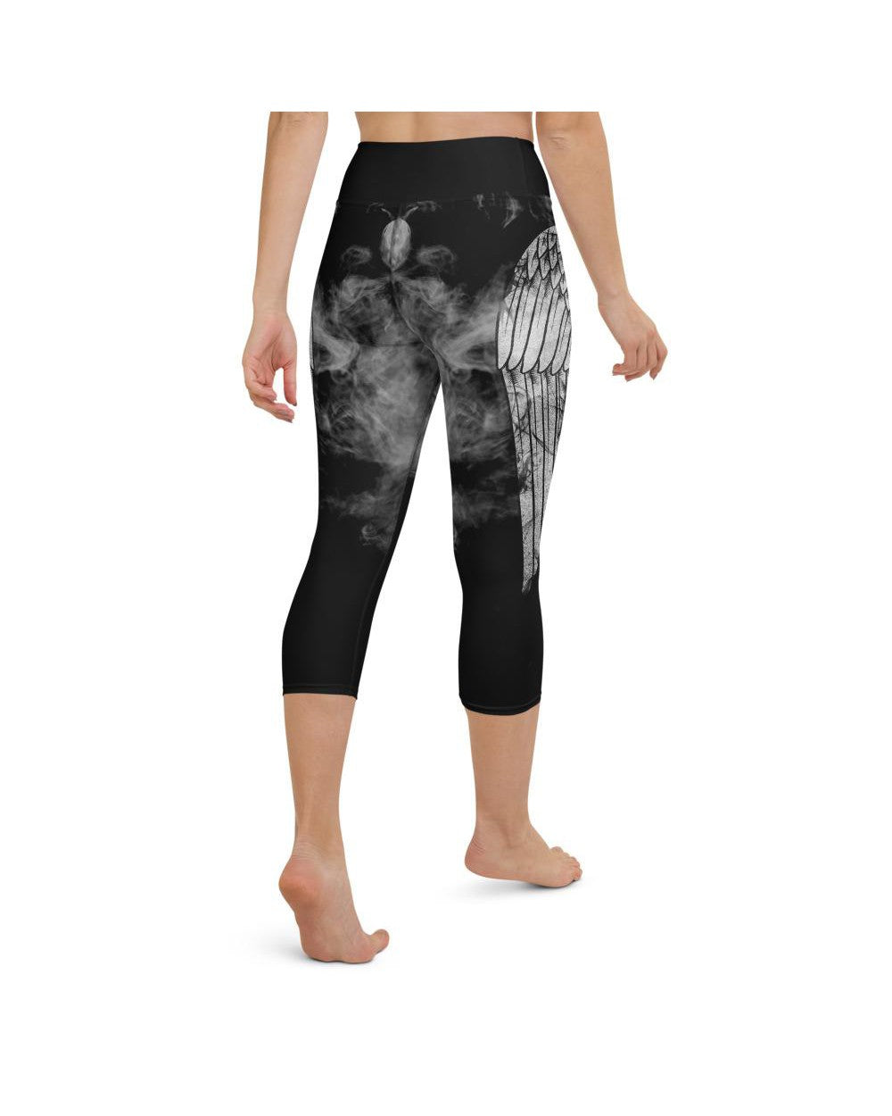 Angel Wing Yoga Capris Gearbunch