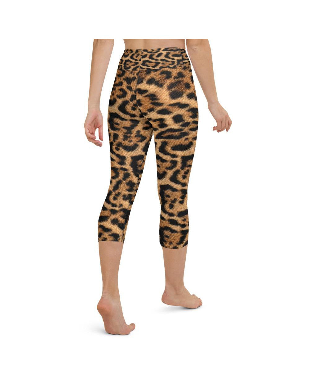 Leopard Skin Yoga Capris Gearbunch