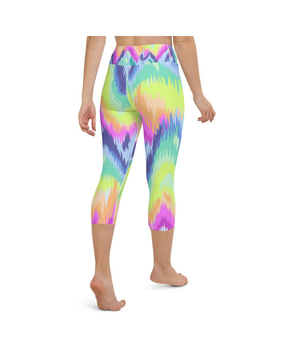 Rave Sound Wave Yoga Capris Gearbunch