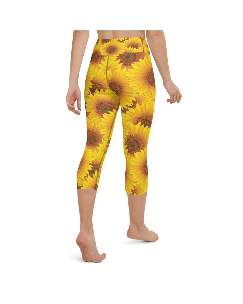 Sunflower Yoga Capris Gearbunch