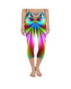 Psychedelic Neon Yoga Capris Gearbunch