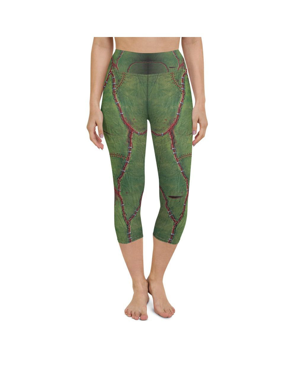 Frankenstein Inspired Yoga Capris Gearbunch