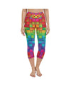 Rainbow Blocks Yoga Capris Gearbunch