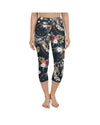  Womens Yoga Capris Boho Dreamcatcher and Flowers | Gearbunch.com