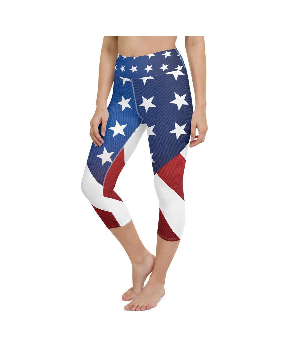 American Flag Yoga Capris Gearbunch