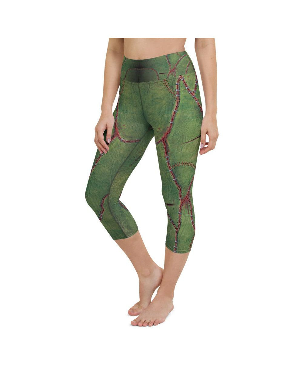 Frankenstein Inspired Yoga Capris Gearbunch