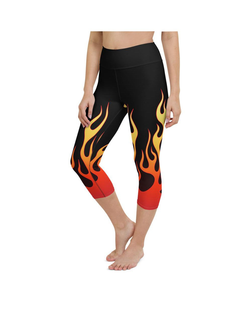 Flame Yoga Capris Gearbunch