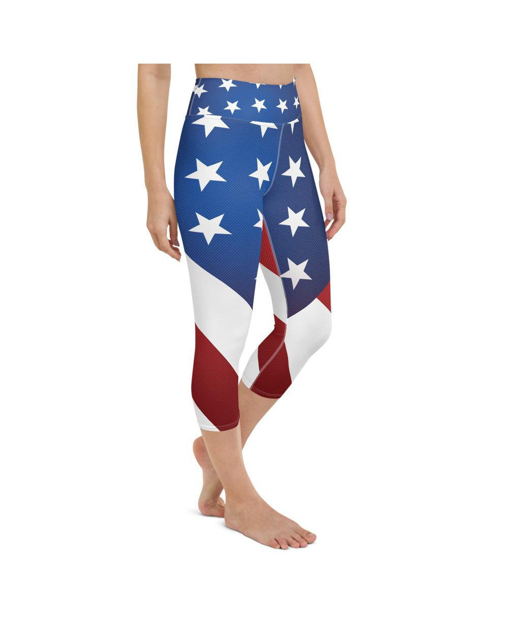 American Flag Yoga Capris Gearbunch