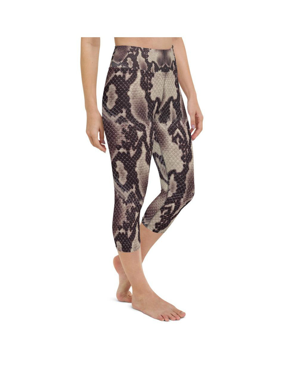 Anaconda Snake Skin Yoga Capris Gearbunch