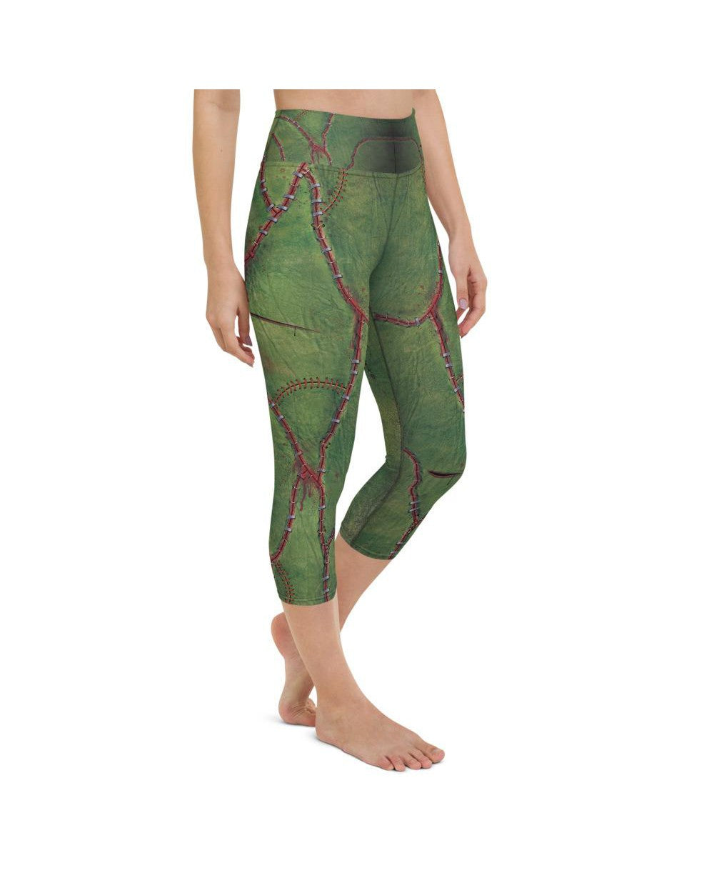 Frankenstein Inspired Yoga Capris Gearbunch