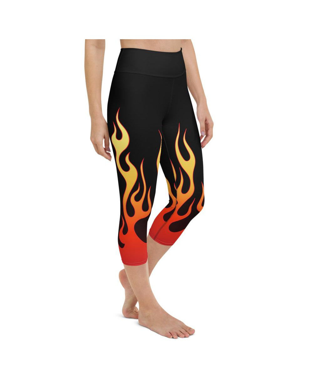 Flame Yoga Capris Gearbunch