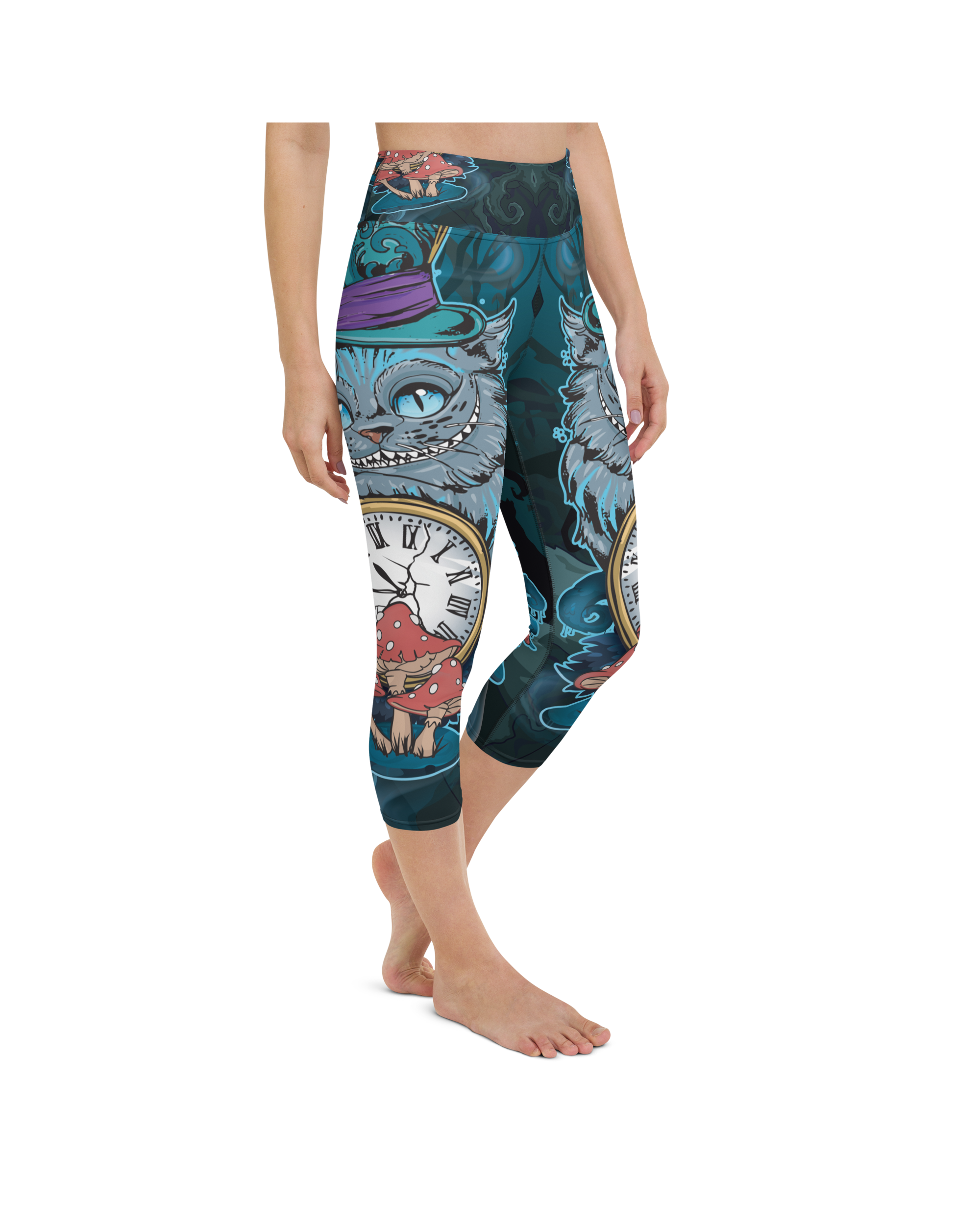 Cheshire Cat Yoga Capris