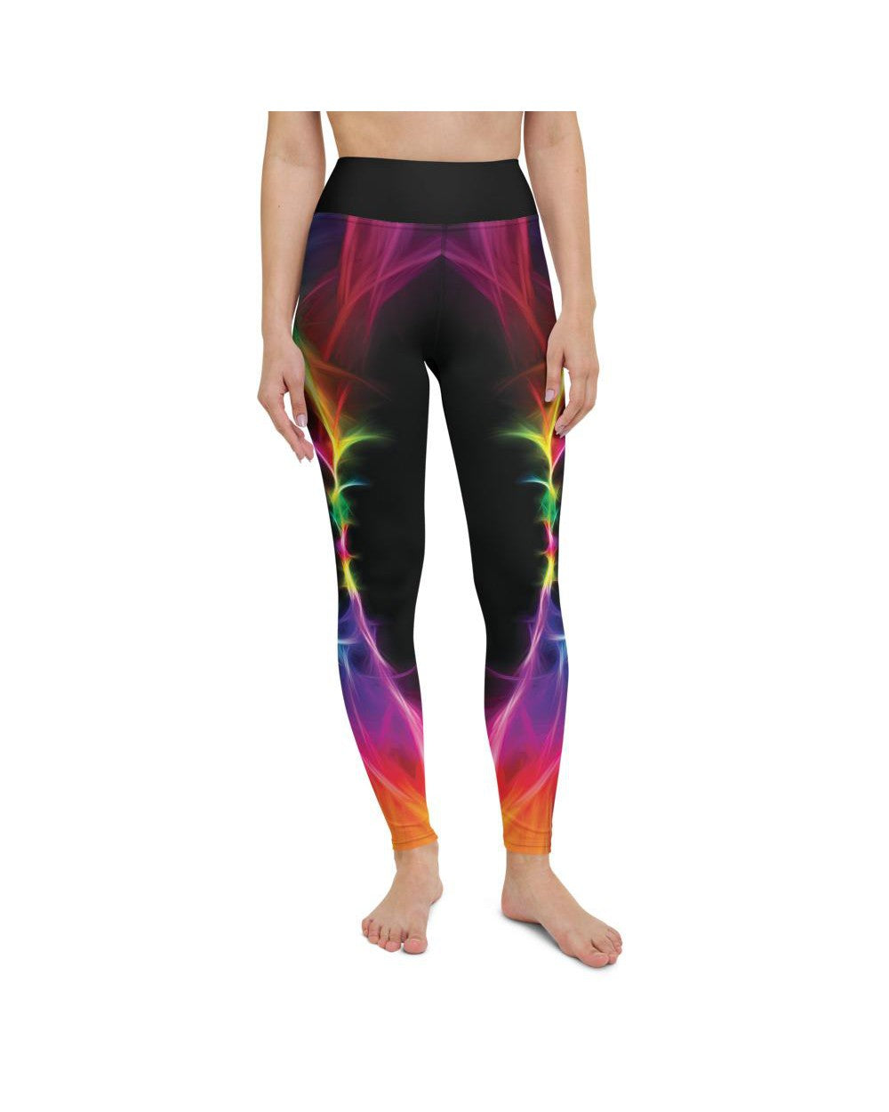 EDM Particle Wave Yoga Pants Gearbunch