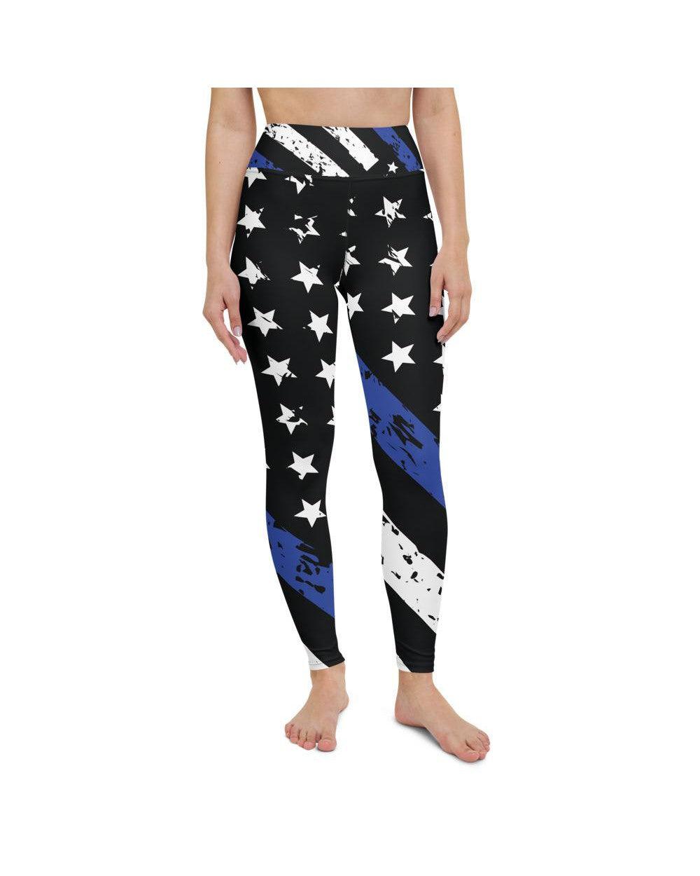 Thin Blue Line Yoga Pants Gearbunch