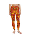 Womens Workout Yoga Pants Halloween Pumpkin Orange | Gearbunch.com