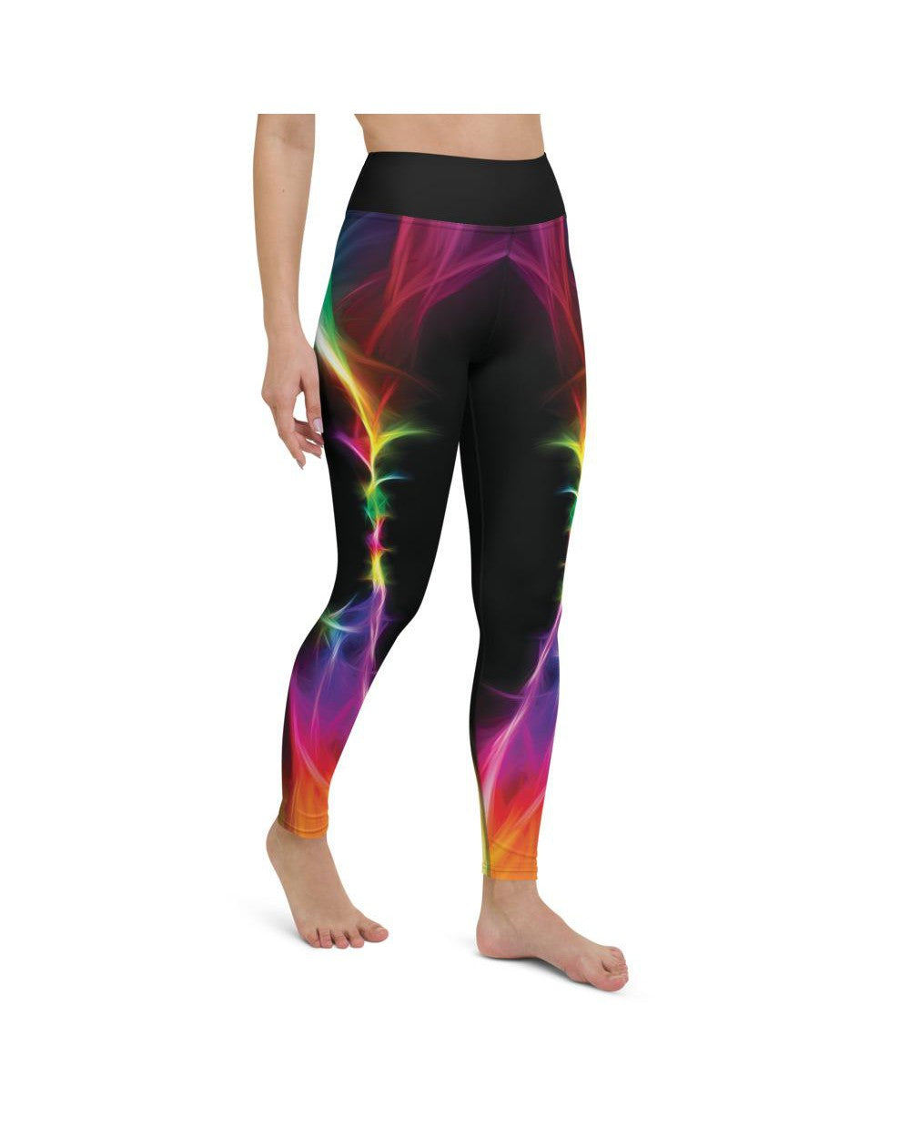 EDM Particle Wave Yoga Pants Gearbunch