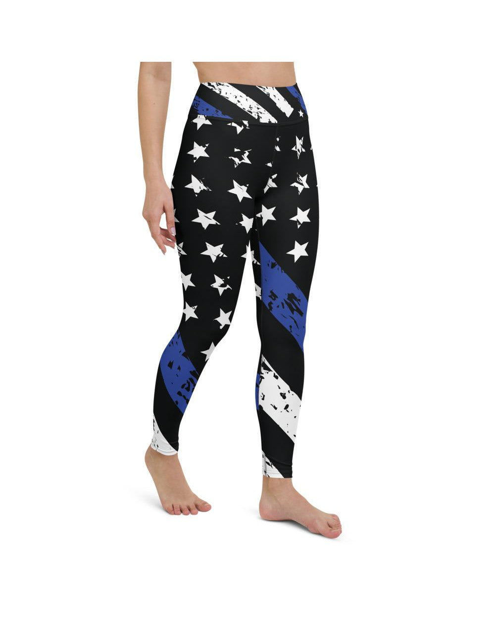 Thin Blue Line Yoga Pants Gearbunch