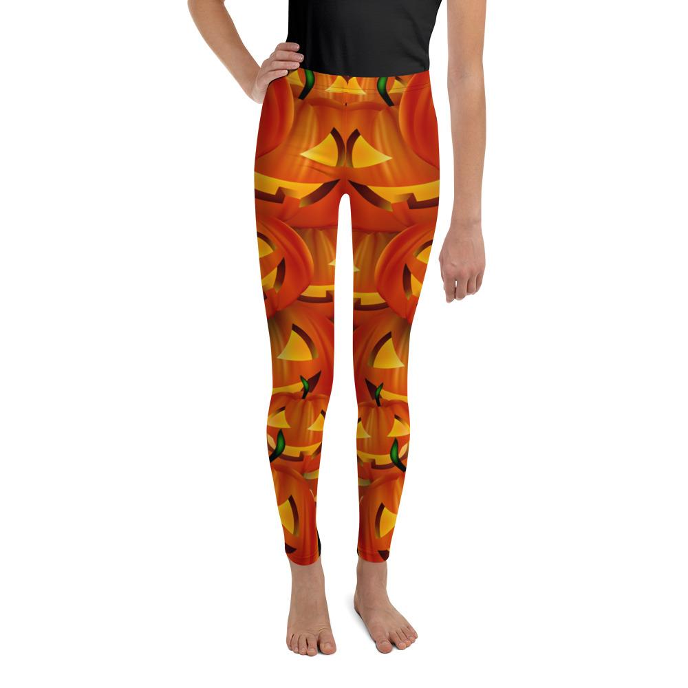 Vibrant Jack O'Lanterns Leggings