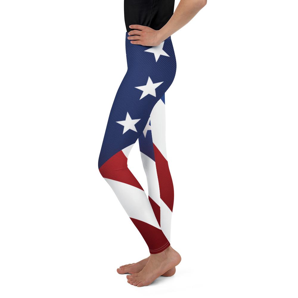 American Flag Youth Leggings Gearbunch