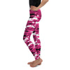 Youth Pink Camo Leggings Pink/white/Black | Gearbunch.com 