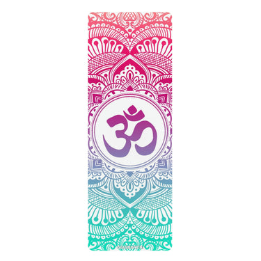 Color Chakra Healing Affirmation Yoga Mat by Bluepress
