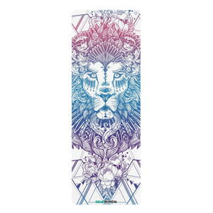 GearBunch Bright White Lion Yoga Mat