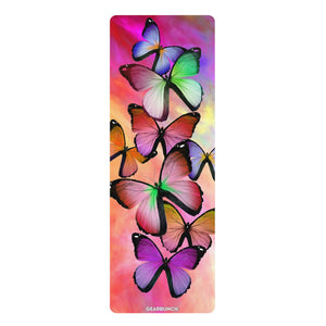 GearBunch Colorful Butterfly Yoga Mat