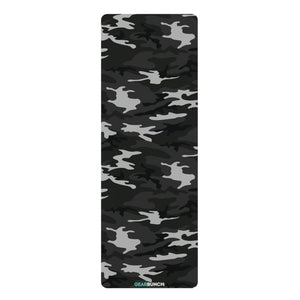 GearBunch Dark Gray Camo Yoga Mat