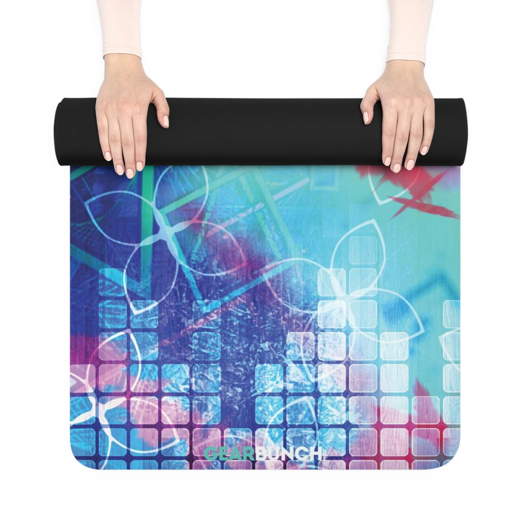 GearBunch Colorful Rave Yoga Mat