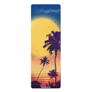 GearBunch Palm Trees Silhouette Yoga Mat