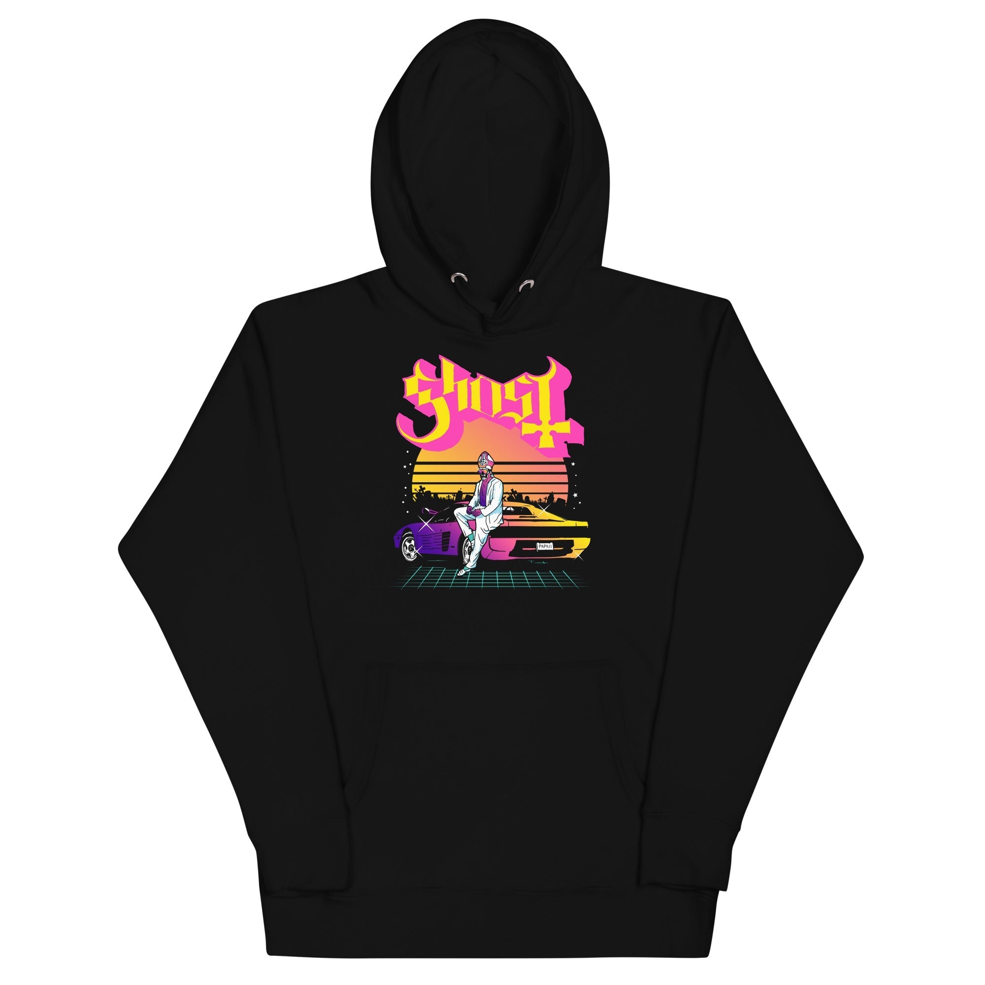 Ghost bats best sale and band hoodie