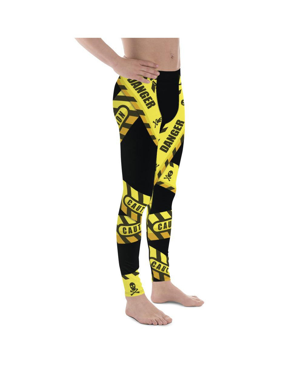 Caution Tape Meggings Gearbunch